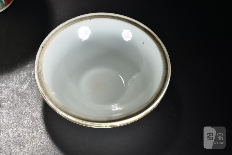 清 粉彩花卉纹温锅 - 图8
